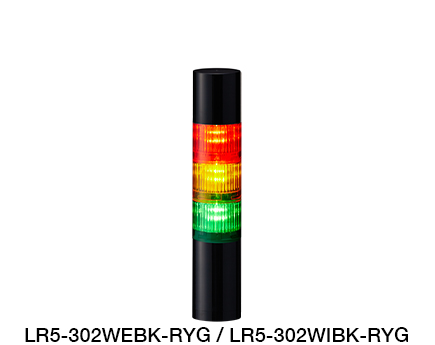 Φ50 LED信號燈（支援 Ethernet / EtherNet/IP 控制） LR5-LAN 系列