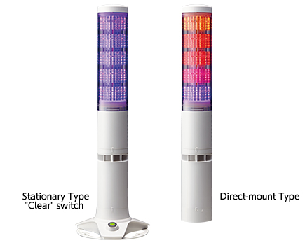 Φ60mm以太網可編程LED多層警示燈（支持PoE） LA6-PoE