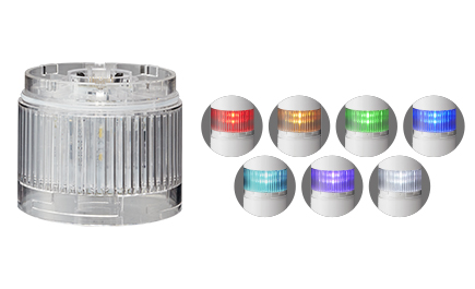 一燈多色LED單元適用於LR6 60mm信號燈 LR6-E-MZ