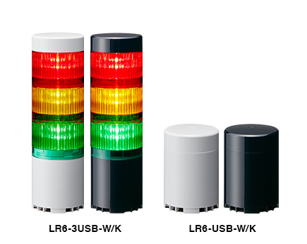 USB 多層信號燈（Φ60mm） LR6-USB