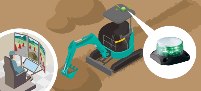 小型工程機械之狀態顯示