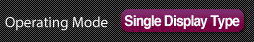 動作モードは単表示タイプ